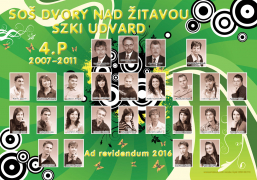 Tabló Dvory nad Žitavou / 2011