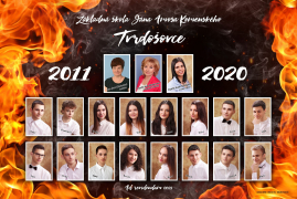 Tabló Tvrdošovce / 2020