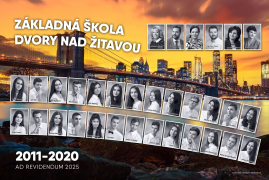 Tabló Dvory nad Žitavou / 2020