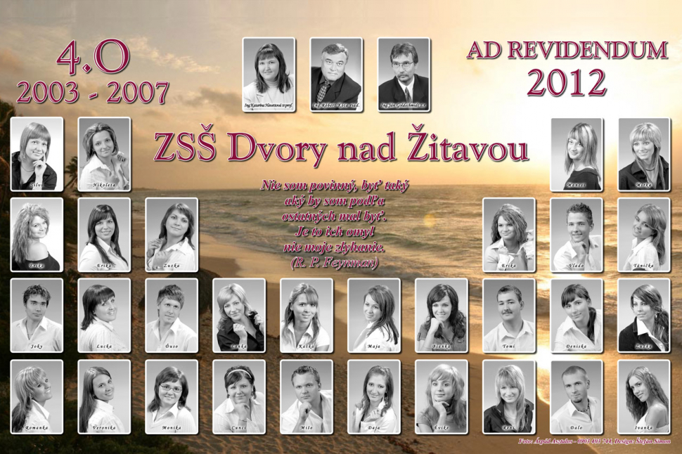 Tabló Dvory nad Žitavou / 2007